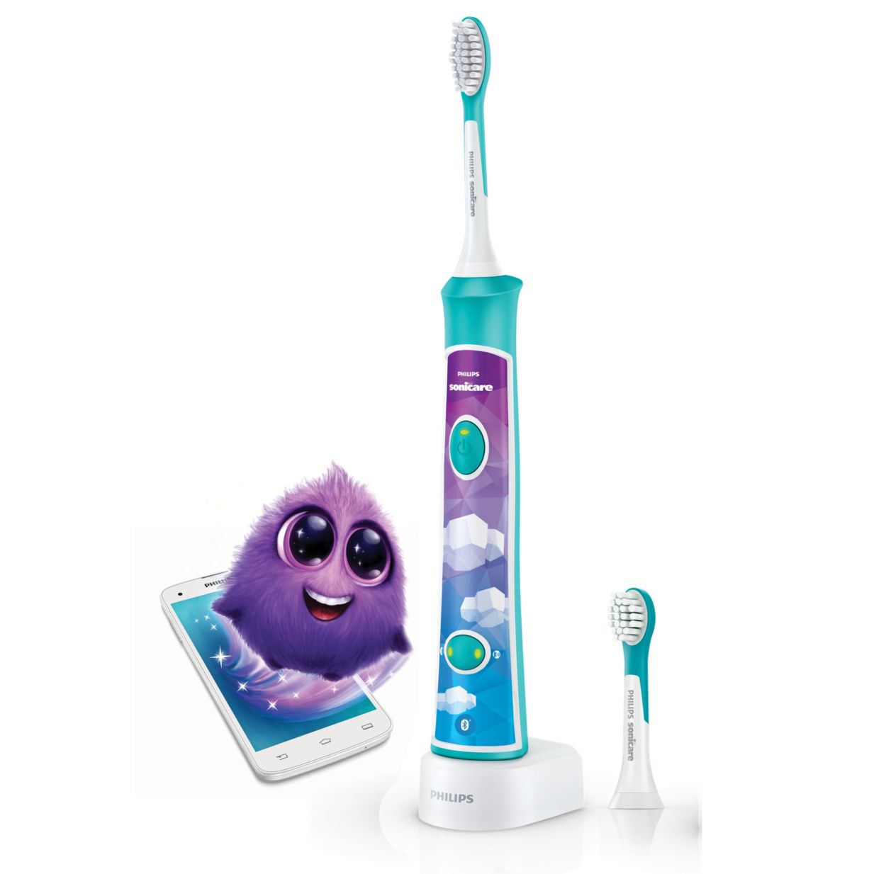 Interactive sonic power. More fun, better brushing