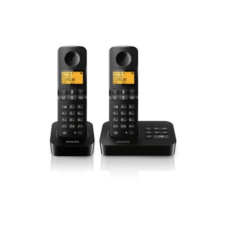 D2152B/22  Draadloze telefoon met antwoordapparaat