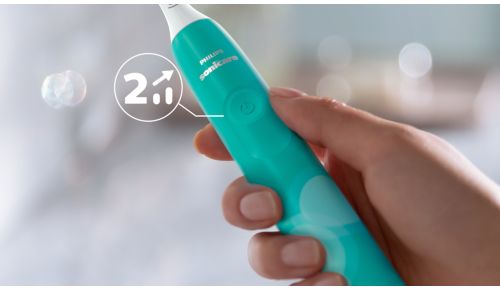 Wechseln Sie zwischen 2 Intensitätsstufen