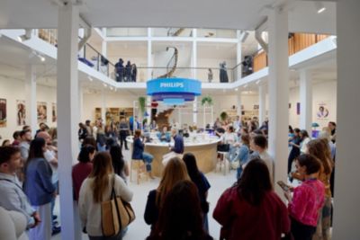 Besucher des Philips Home Fest-Events