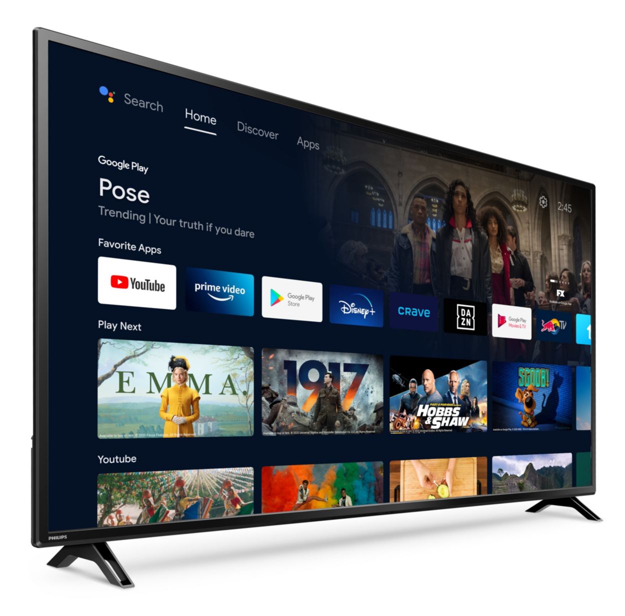 5700 series 4K UltraHD LED Android TV 65PFL5766/F6 | Philips