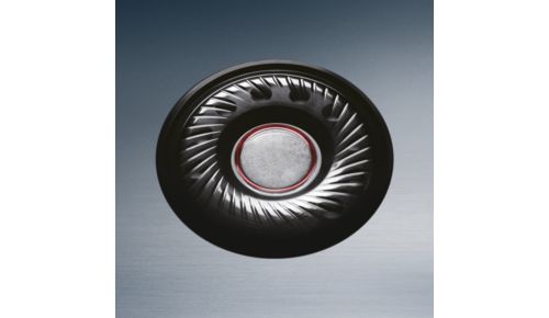 High Intensity-drivers van 32 mm voor dynamische en stevige bas