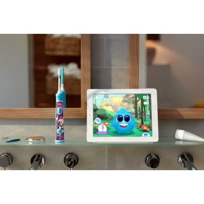 Interactive sonic power. More fun, better brushing