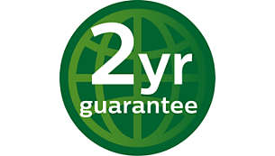 2 jaar wereldwijde garantie