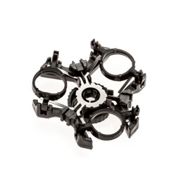 Marco de retención para cabezales de afeitado