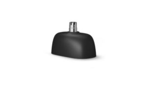 Nose trimmer attachment removes nose and ear hair