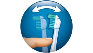 Adjust to maintain optimal brushing pressure