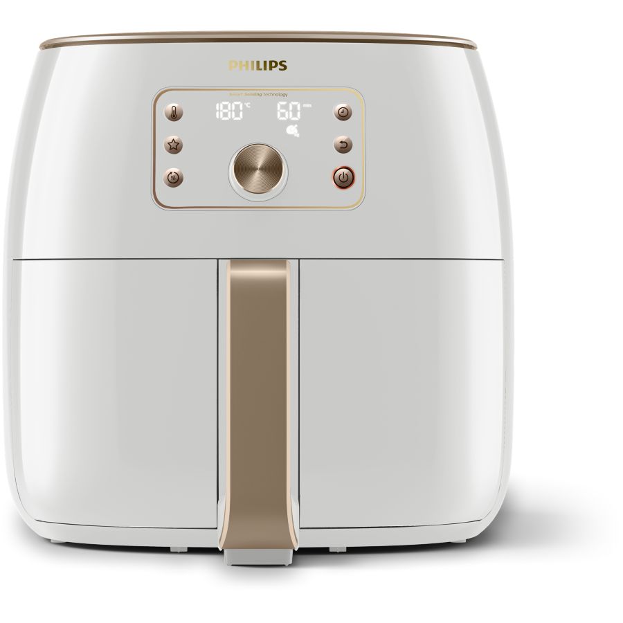 Philips Premium Airfryer XXL (HD9650/96) in Black with Twin TurboStar and Fat Removal Technology