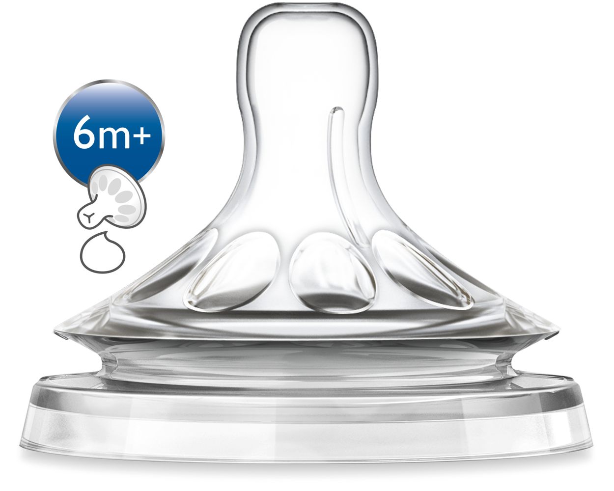 Philips AVENT Tétine Classic liquides épais (SCF636/27) au