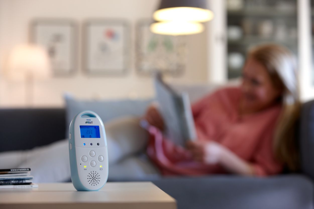 Philips Avent Ecoute-bébé DECT Mode Smart ECO, C…