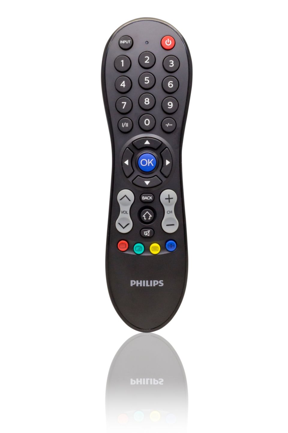 Mando a distancia universal único para TV