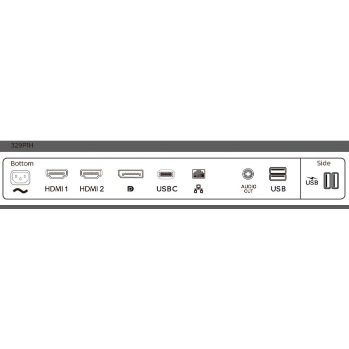 Brilliance LCD monitor with USB-C docking 329P1H/75 | Philips