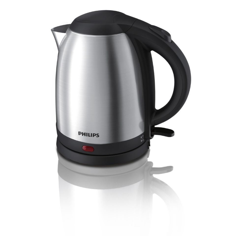 Philips Daily Collection HD9306/06 Electric Kettle 1.5 L 1800 W Metallic, Silver