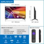 Elegant Smart TV with a vivid display