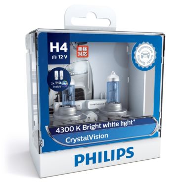 CrystalVision หลอดไฟหน้ารถ