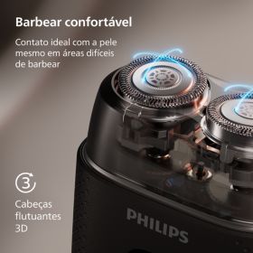 Philips Barbeador Compacto- Série 500