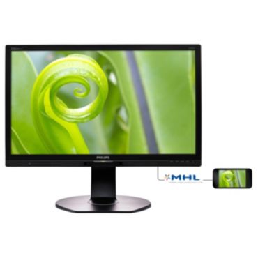 Brilliance LCD monitor with SoftBlue Technology