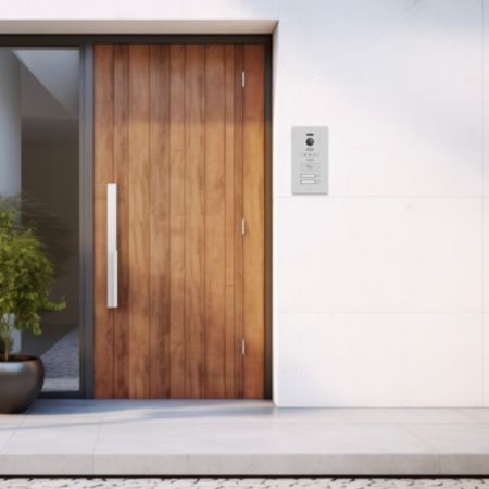 Pannello interfono WelcomeHive Pro 2 da 2 nomi per condomini di Philips