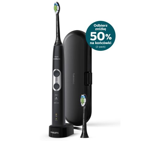 HX6870/47 Philips Sonicare ProtectiveClean 6100 Bielsze zęby, zdrowsze dziąsła