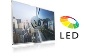 Téléviseur LED pour des images avec un contraste incroyable