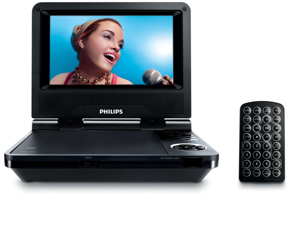 DVD and DivX&reg; movies on the go