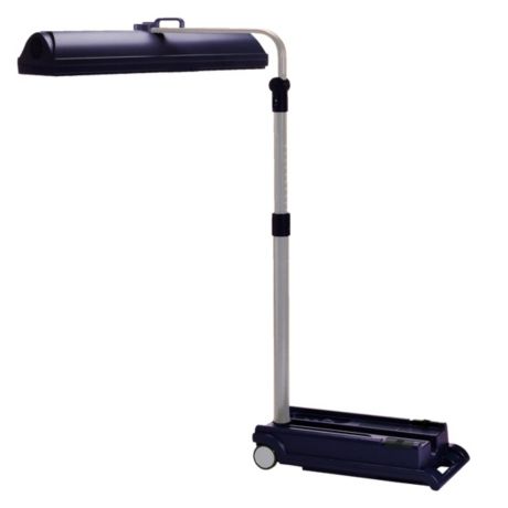 HB822/01  F.B.SOL.FOLDABLE 3LAMP BLUE/SILVER