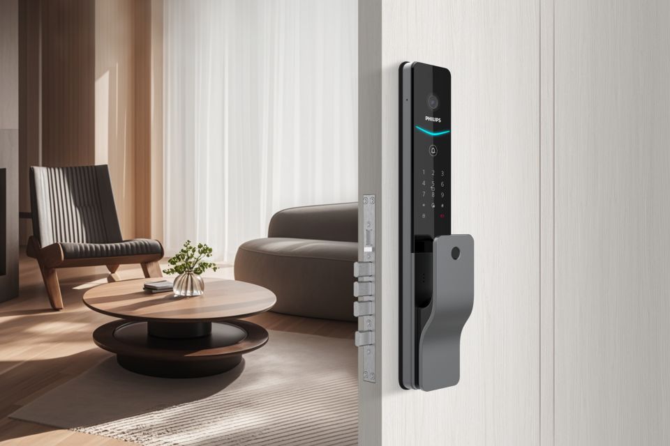 7000 series Palm vein smart door lock DDL720FCAKW/00 | Philips
