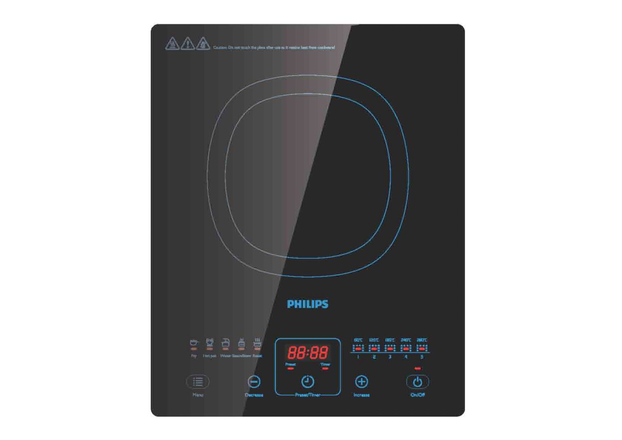 Latest philips deals induction cooktop