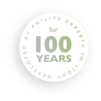 Desarrollada por Philips, expertos en iluminación durante más de 100 años.