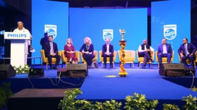 Philips leadership and dignitaries at Yelahanka campus launch
