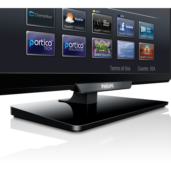 4000 series LED-LCD TV 28PFL4909/F7 | Philips