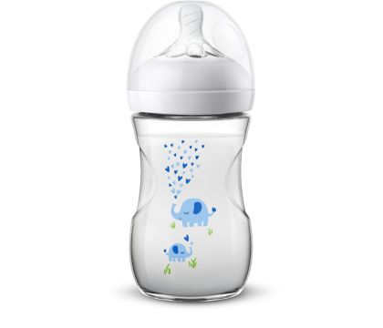 Avent - Biberon 1m+ 260ml/9oz Flamingos