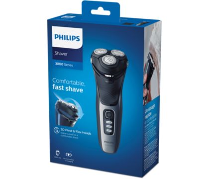 Philips Shaver Series 3000 S3231/52 - Afeitadora eléctrica en seco y húmedo