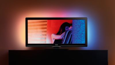 Technologie Ambilight Spectra 3 pro pohlcující zážitek ze sledování