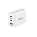 Wall charger Type-C and USB-A output.