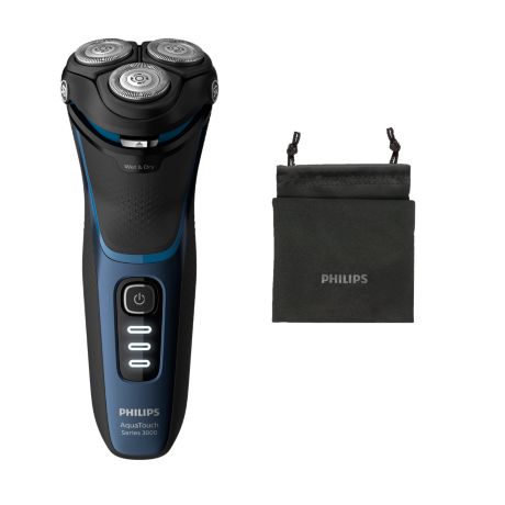 S3222/52 Shaver series 3000 آلة حلاقة كهربائية للاستخدام الرطب أو الجاف