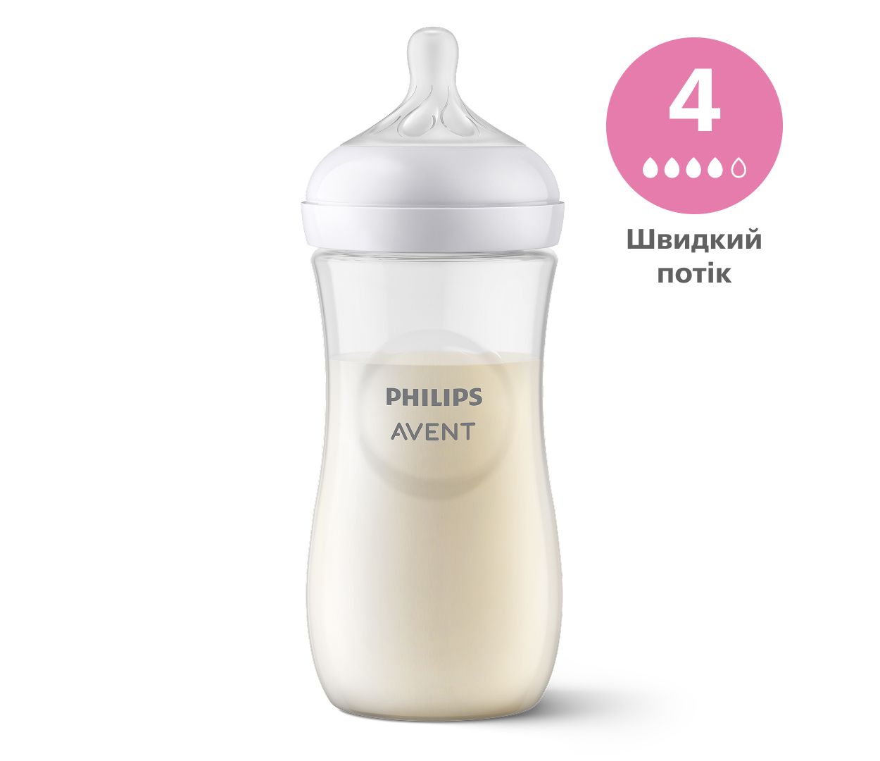 Підтримує індивідуальний ритм пиття дитини