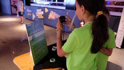 Interactieve wetenschappelijke tentoonstelling
