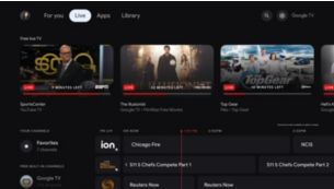 Live TV — 800+ free live TV channels available