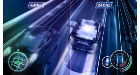 Ultra-fast 240 Hz refresh rate for virtually lag-free gaming