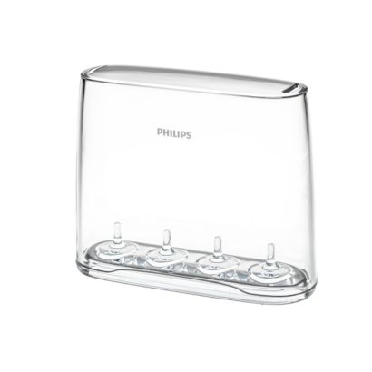 Urejeno shranite štiri glave ščetk