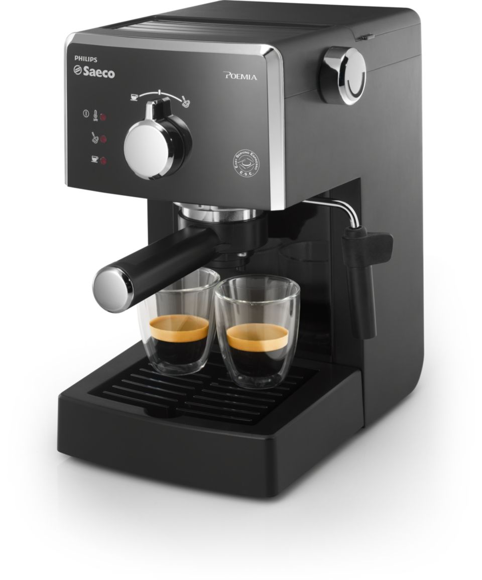 Philips Saeco Poemia Manual Espresso Machine, TV & Home Appliances, Kitchen  Appliances, Coffee Machines & Makers on Carousell