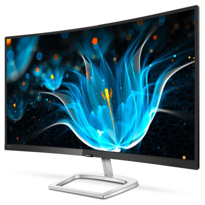 Curved LCD monitor with Ultra Wide-Color 328E9QJAB/27 | Philips