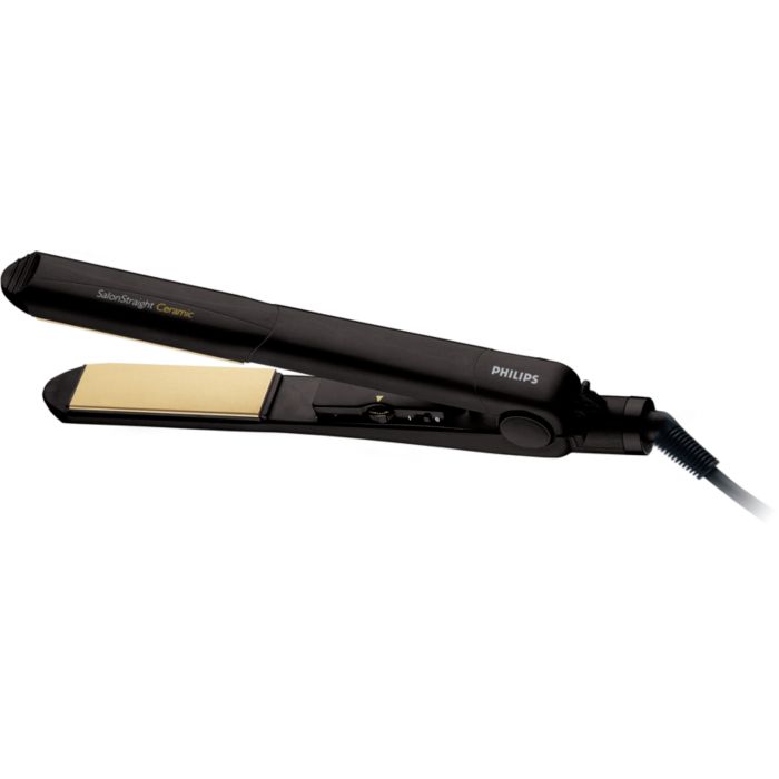 Philips hair straightener with ceramic plates best sale