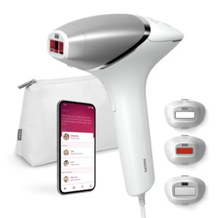 Lumea IPL 8000 Series Épilateur à lumière pulsée avec SenseIQ