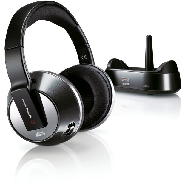 Wireless home cinema headphones