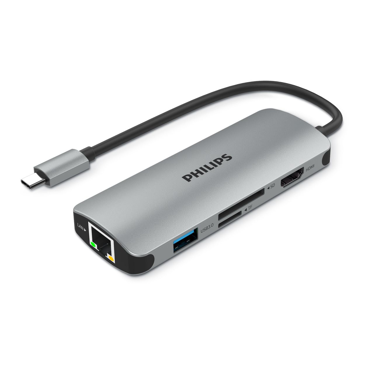 USB-C 3.0 ハブを 6 ポートミニハブに拡張。