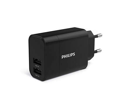 Chargeur mural double USB