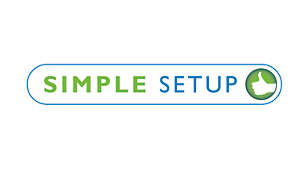 Com o SimpleSetup, você pode configurar seus principais dispositivos de modo rápido e fácil