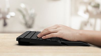 Ergonomic palm rest for extra comfort